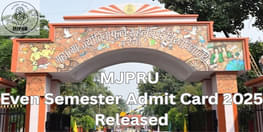 MJPRU Admit Card 2025